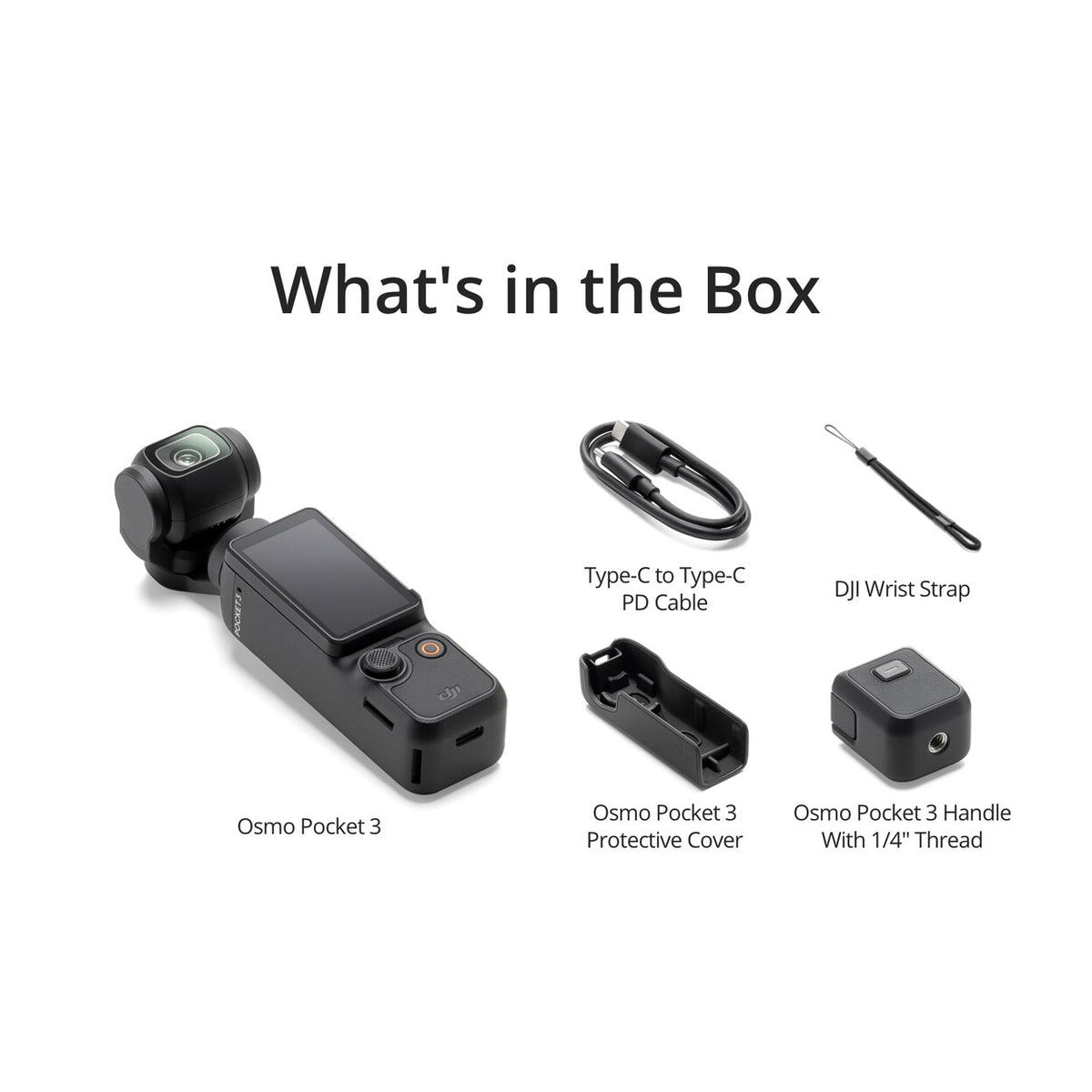 DJI Osmo Pocket 3 - écran rotatif