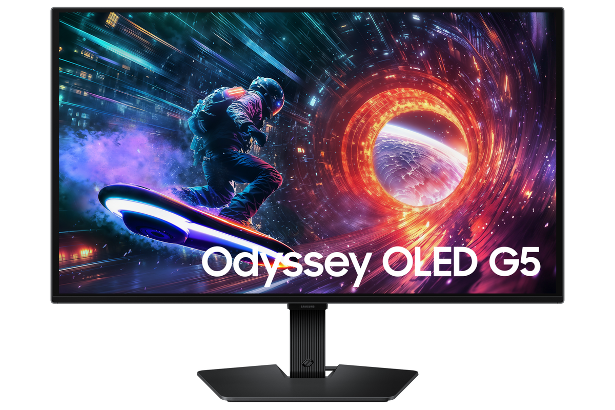 Écran PC 27" Samsung Odyssey G5 S27FG500SU - QHD OLED 180 Hz, 0,03 ms