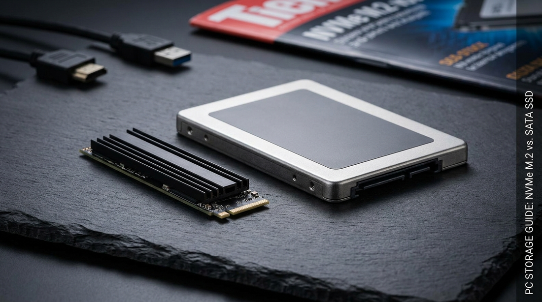 Comparatif SSD NVMe M.2 vs SSD SATA 2026