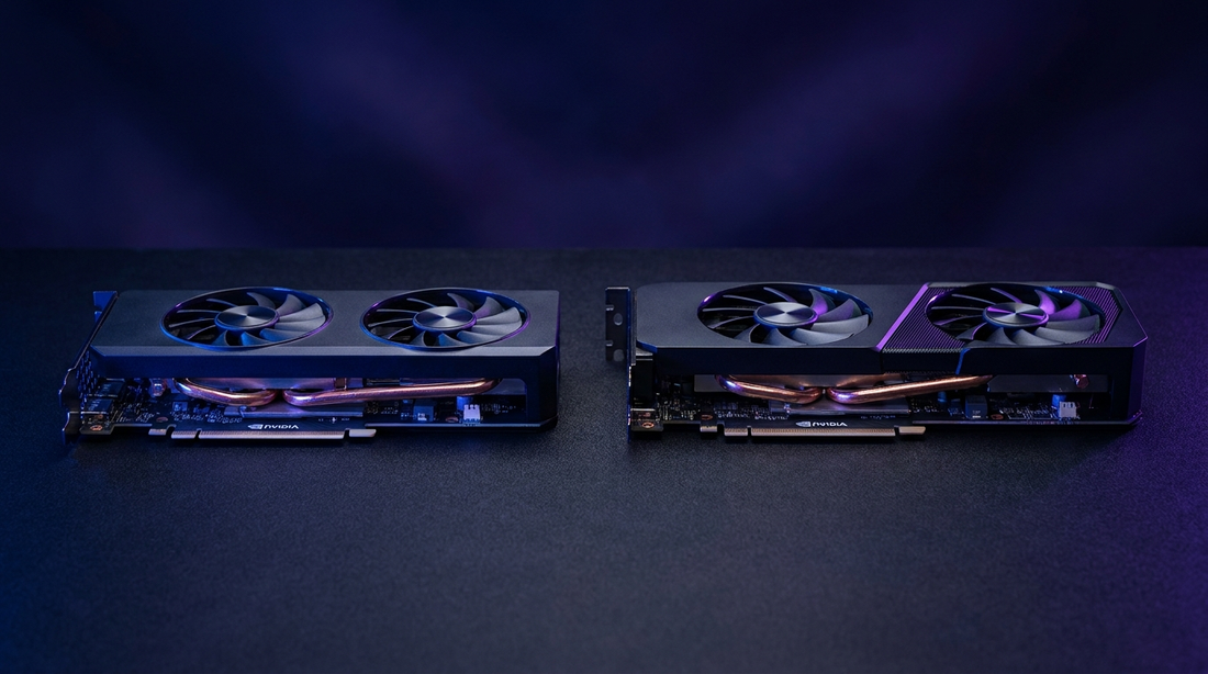 Comparatif RTX 5060 vs RTX 5060 Ti - deux GPU NVIDIA côte à côte