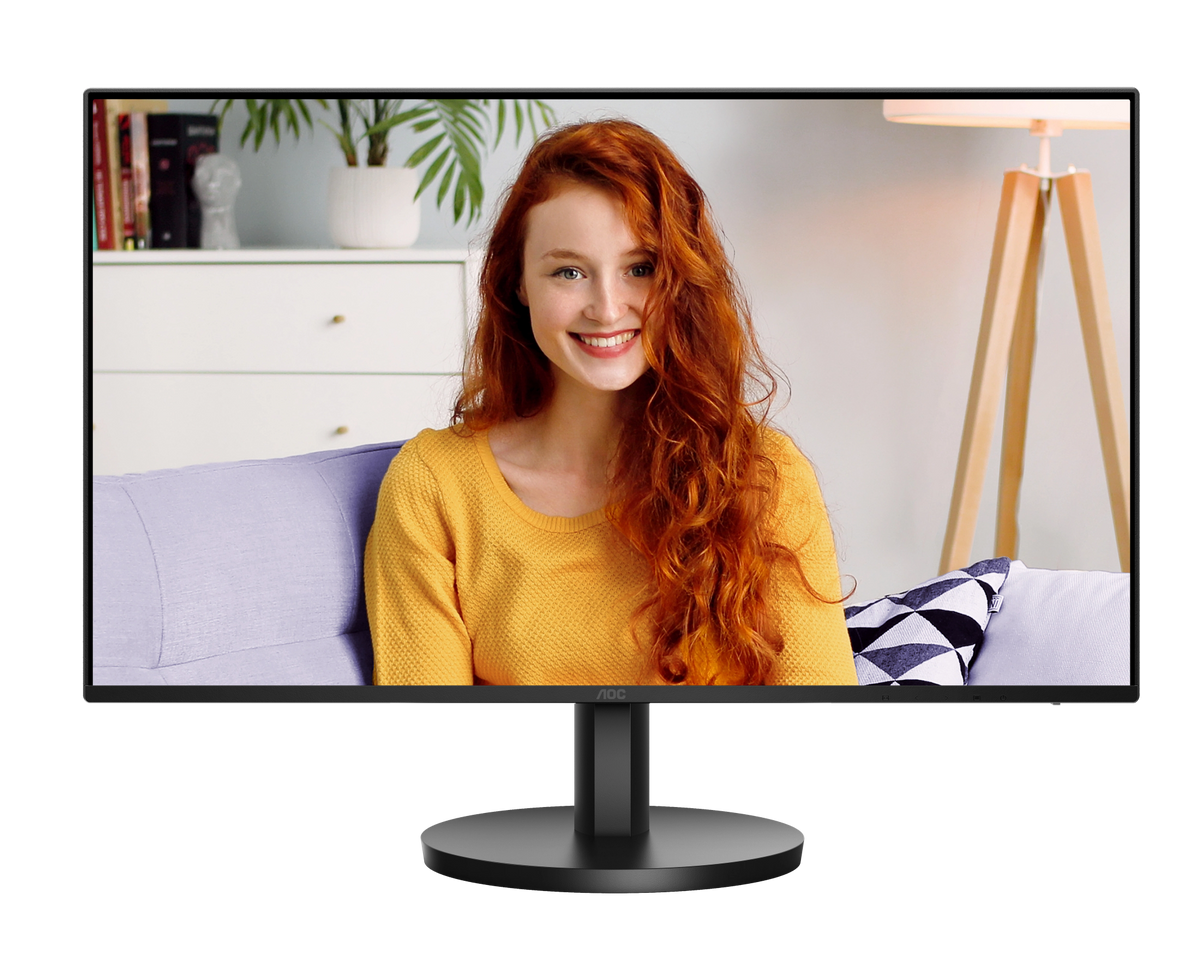 Écran PC 27" AOC Basic B3 27B3HA2 - Full HD 1080p 120Hz - HDMI/VGA - Haut-parleurs - Noir