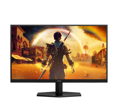 Écran PC Gamer 27" AOC Gaming Q27G42XE - Quad HD 1440p 180Hz - Fast IPS 1ms - HDR10 - Haut-parleurs - Noir/Rouge