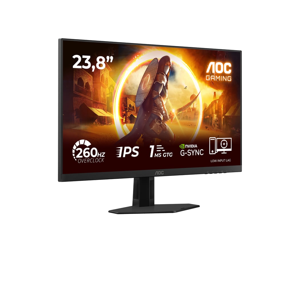 AOC 24G4ZRE vue de profil