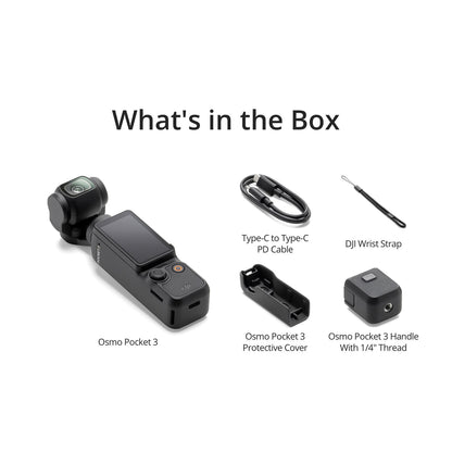 DJI Osmo Pocket 3 - écran rotatif