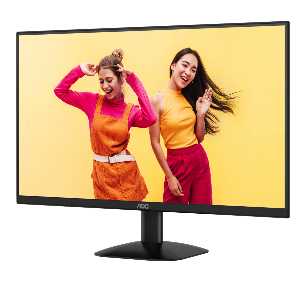 Écran PC 24" AOC Basic B3 24B35HM2 - Full HD 1080p 100Hz - HDMI/VGA - Noir