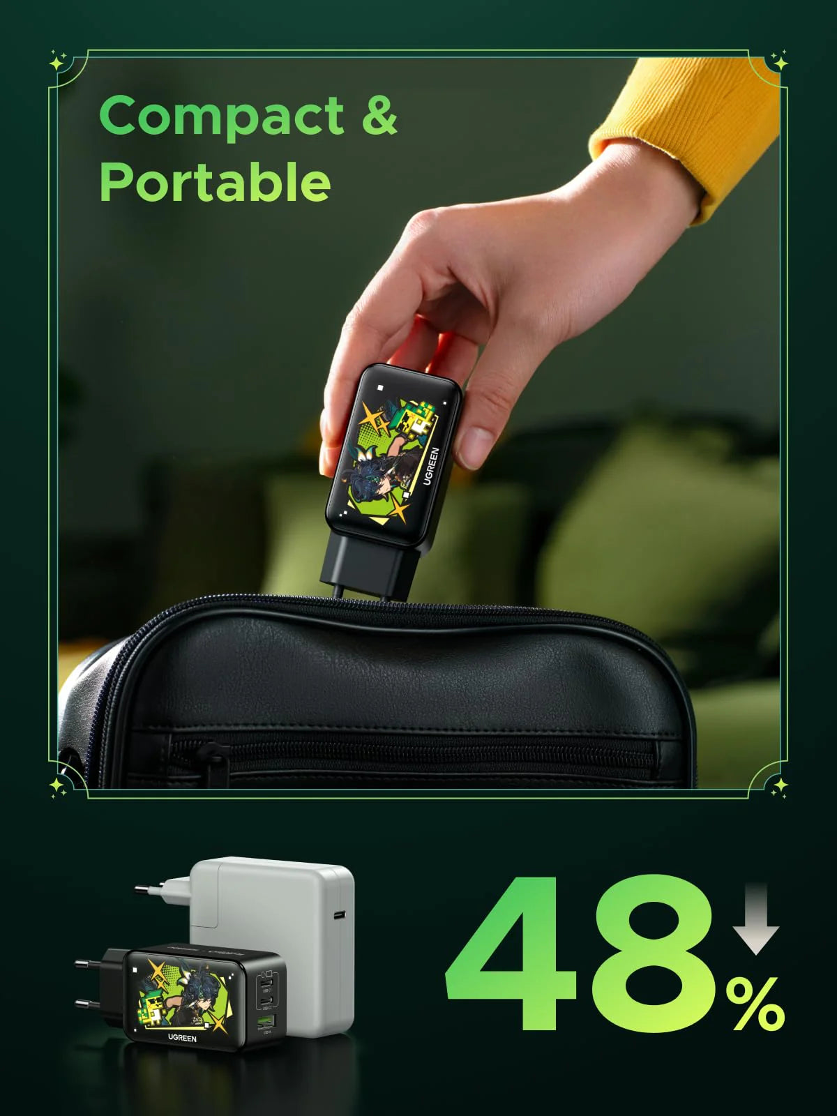 UGREEN Nexode Chargeur (Genshin Impact) 65W USB C