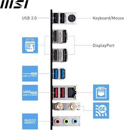 MSI Pro B760M-A WiFi Carte Mère