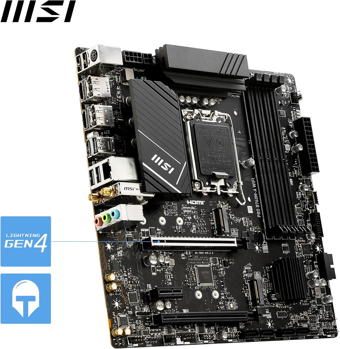 MSI Pro B760M-A WiFi Carte Mère
