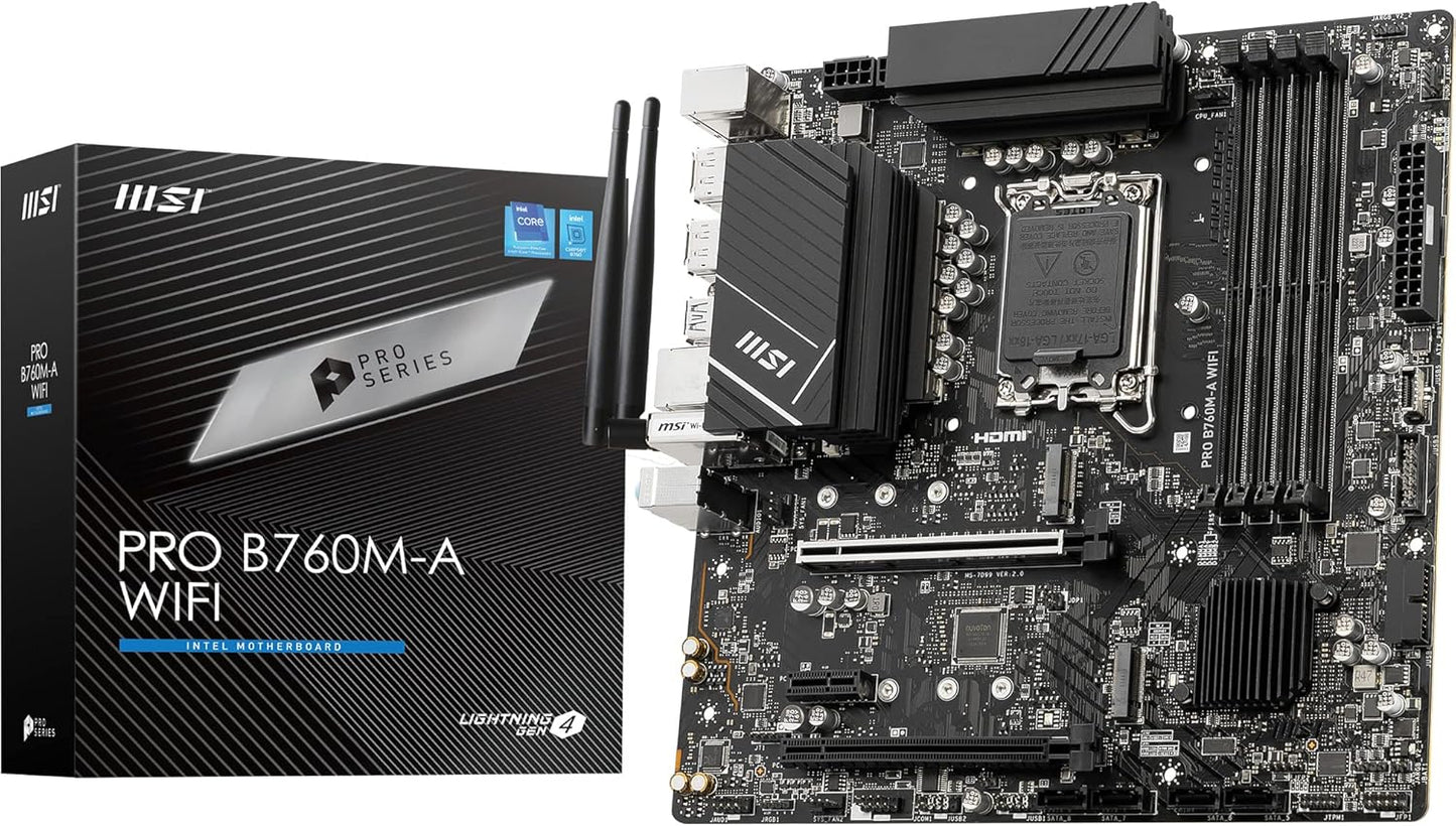 MSI Pro B760M-A WiFi Carte Mère