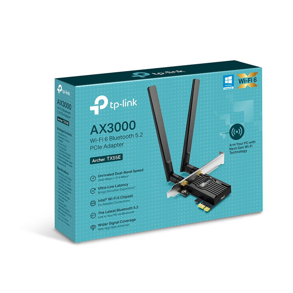 Carte PCIe WiFi 6 TP-Link Archer TX55E