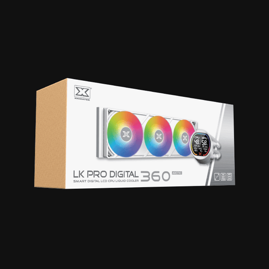Kit Watercooling AIO Xigmatek Liquid Killer Pro Digital RGB - 360mm (Blanc)