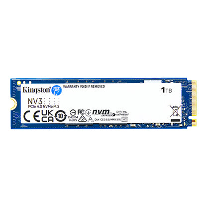 SSD NVMe Kingston NV3 1 To - PCIe 4.0 jusqu'à 6000 Mo/s
