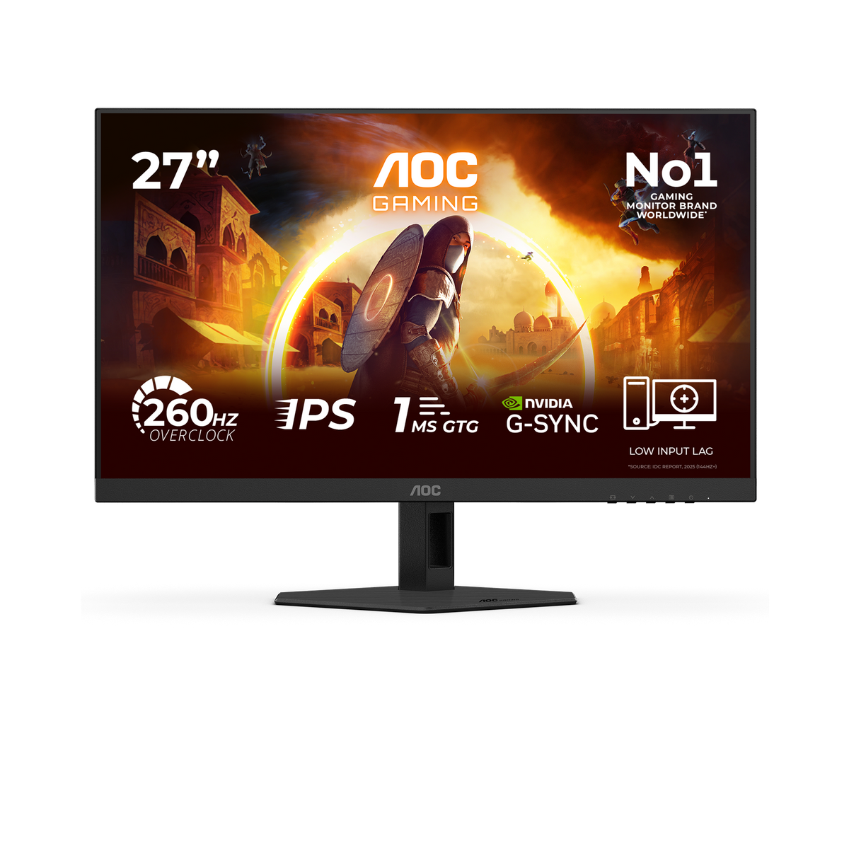Écran gaming AOC 27G4ZRE 27 pouces Full HD 260Hz