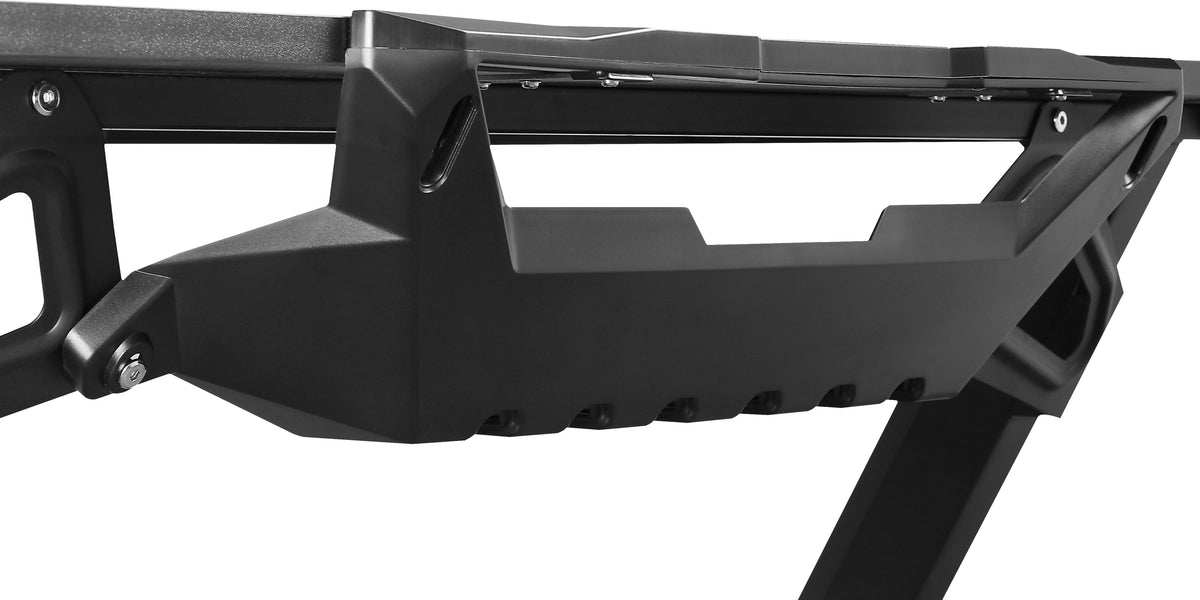 Bureau gaming ThunderX3 ED3 - plateau fibre de carbone, passe-câbles, support casque (Noir) - vue 5