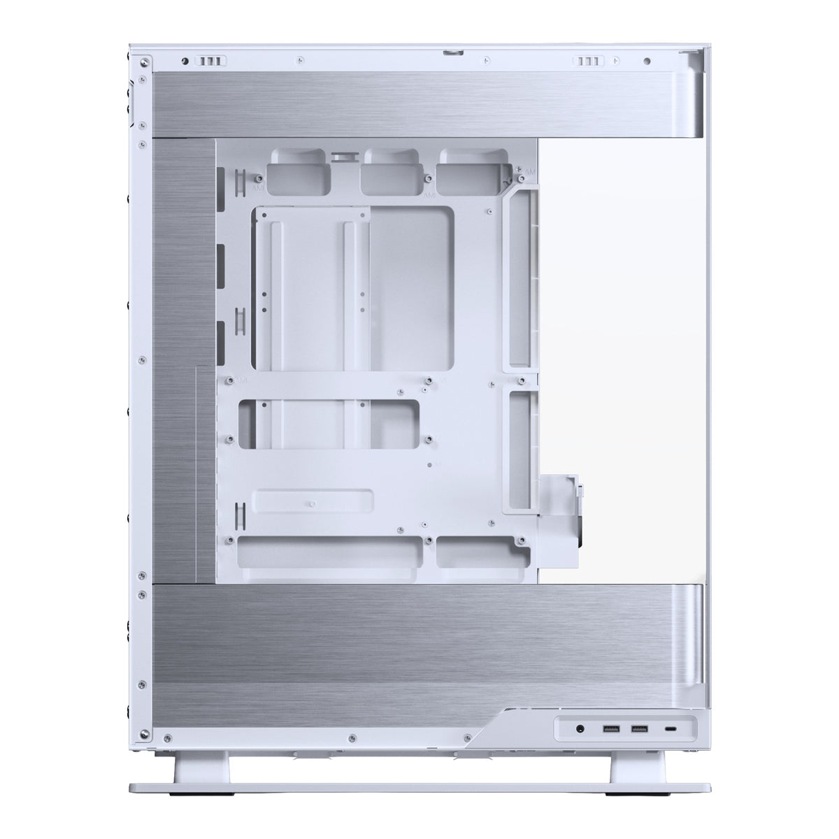 Boîtier Phanteks Evolv X2 blanc, vue latérale – photo fabricant