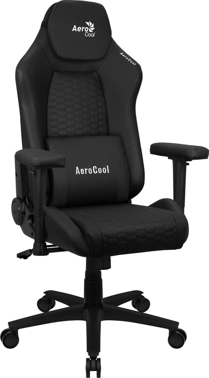 Fauteuil gaming AeroCool Crown Leatherette - similicuir, accoudoirs 2D, inclinable 180° - vue 1