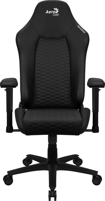 Fauteuil gaming AeroCool Crown Leatherette - similicuir, accoudoirs 2D, inclinable 180° - vue 2