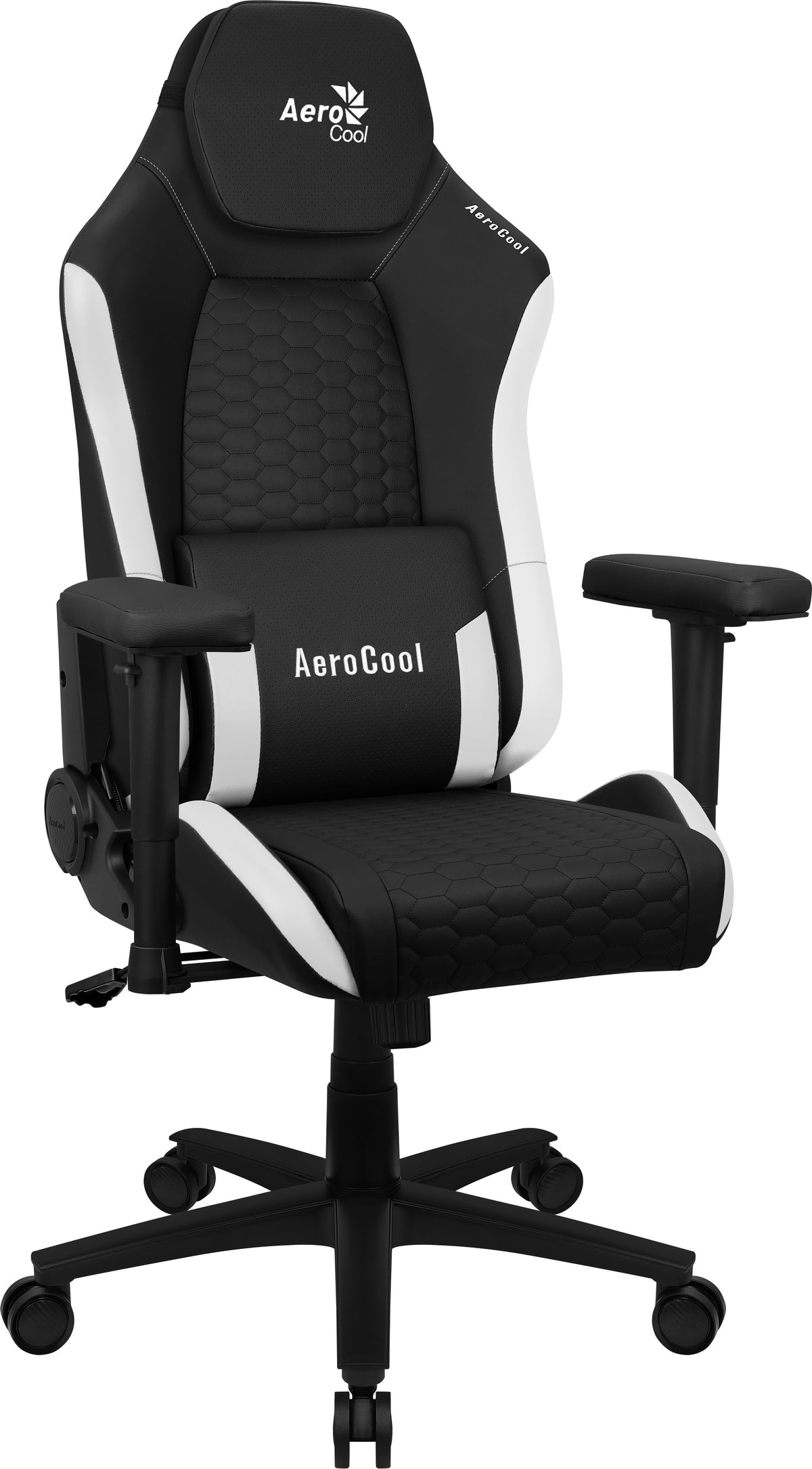 Fauteuil gaming AeroCool Crown Leatherette - similicuir, accoudoirs 2D, inclinable 180° - vue 7