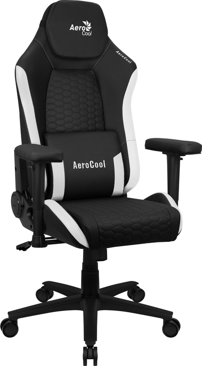 Fauteuil gaming AeroCool Crown Leatherette - similicuir, accoudoirs 2D, inclinable 180° - vue 7