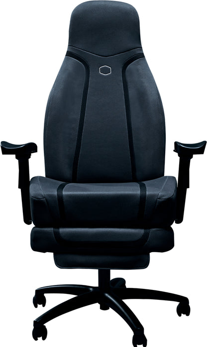 Fauteuil gaming Cooler Master Synk X - retour haptique immersif, sans fil, repose-jambes (Noir) - vue 1