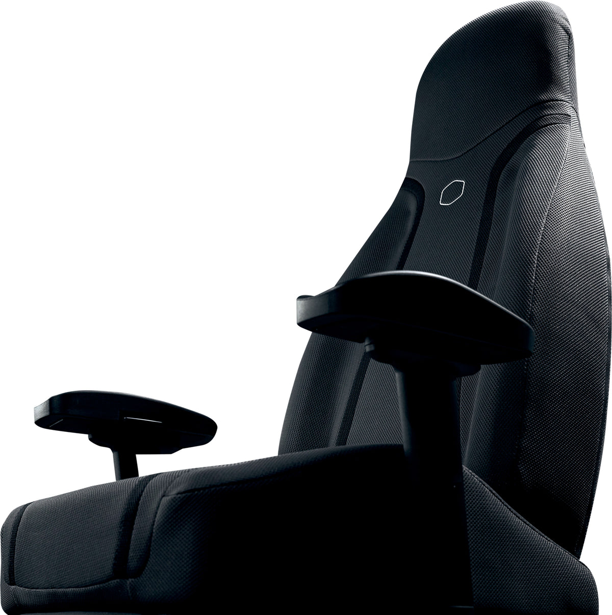 Fauteuil gaming Cooler Master Synk X - retour haptique immersif, sans fil, repose-jambes (Noir) - vue 5