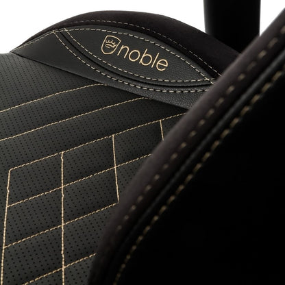 Fauteuil gaming noblechairs EPIC - similicuir PU, accoudoirs 4D, inclinable 135° (Noir/Or) - vue 2
