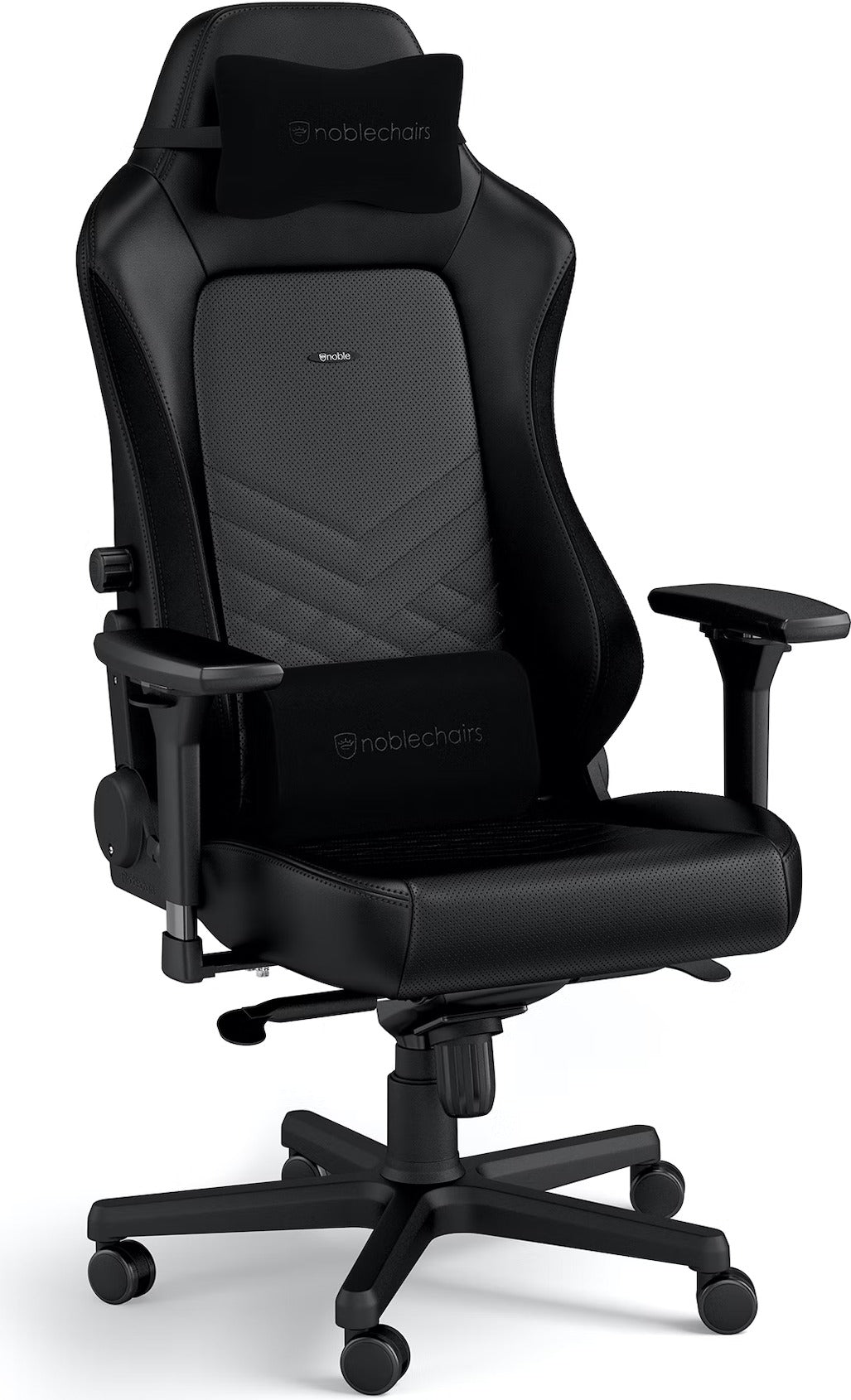 Fauteuil gaming noblechairs HERO - similicuir PU, accoudoirs 4D, inclinable 125° (Noir) - vue 3