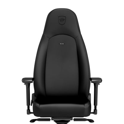 Fauteuil gaming noblechairs ICON Black Edition - similicuir PU, accoudoirs 4D (Noir) - vue 2