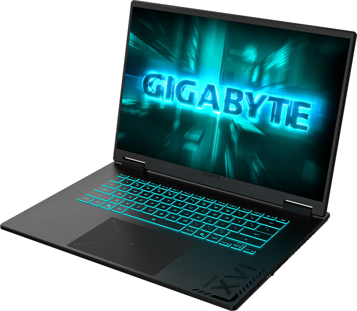 Gigabyte Gaming A16 RTX 5050 - vue 3/4 ouvert
