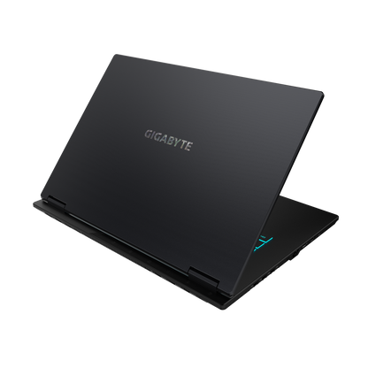Gigabyte Gaming A16 Pro RTX 5070 Ti - capot fermé, vue arrière