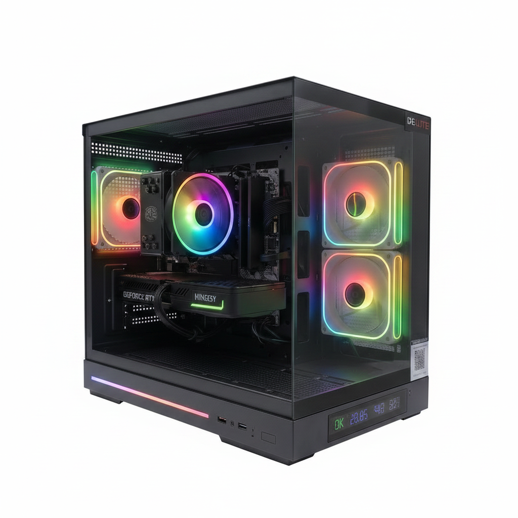DSGate Cloud LCD V - AMD Ryzen 7 7700X - RTX 5070 12 Go - 32 Go DDR5 - SSD 1 To - Windows 11