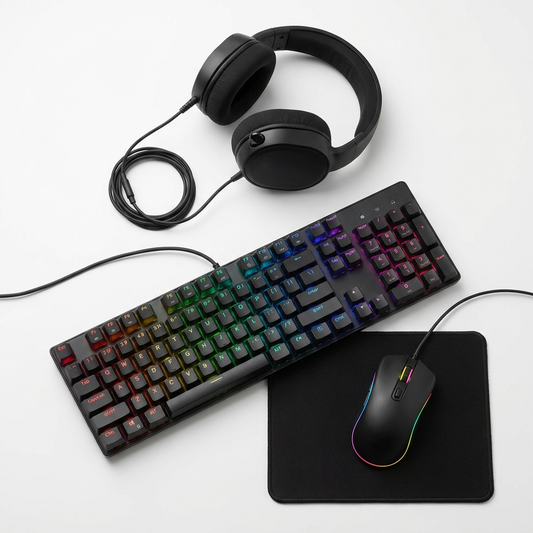 Pack Gaming DSGate - combo G-LAB Argon clavier souris casque tapis