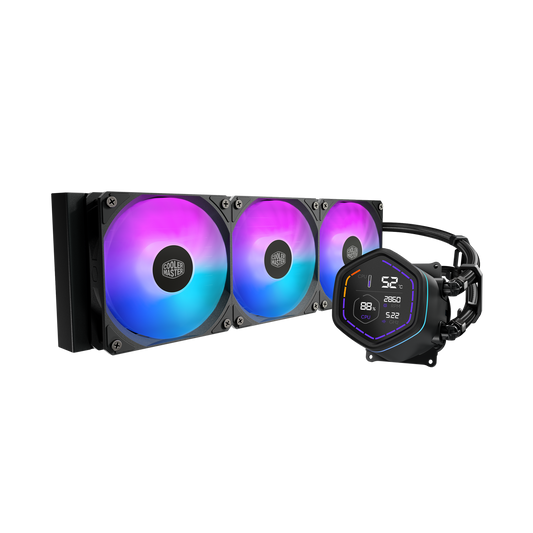 Kit Watercooling AIO Cooler Master MasterLiquid Core Nex Digital 360 ARGB - 360mm (Noir)