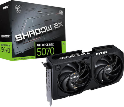MSI GeForce RTX 5070 Shadow 2X OC – 12 Go GDDR7