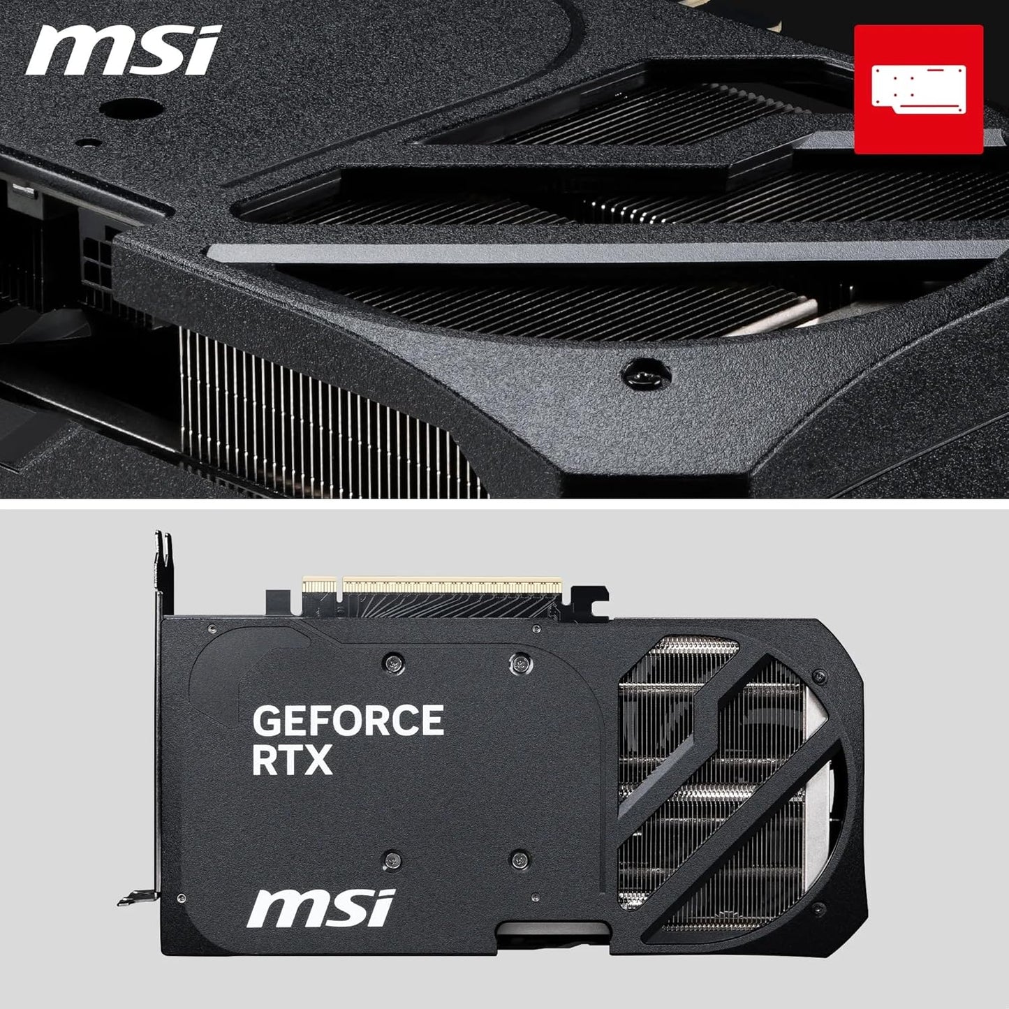 MSI GeForce RTX 5070 Shadow 2X OC – 12 Go GDDR7