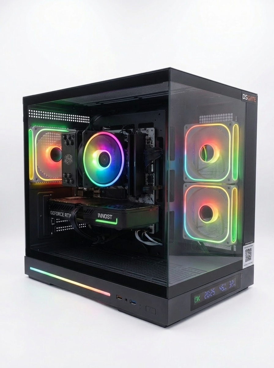 DSGate Premium Cloud Digital - AMD Ryzen 7 5700X - RTX 5060 Ti 8 Go - 16 Go DDR4 - SSD 1 To - Win 11