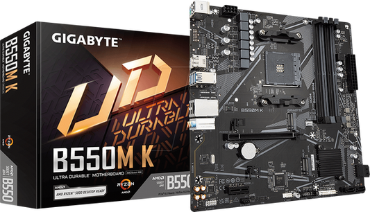 Carte mère Gigabyte B550M K (AM4)
