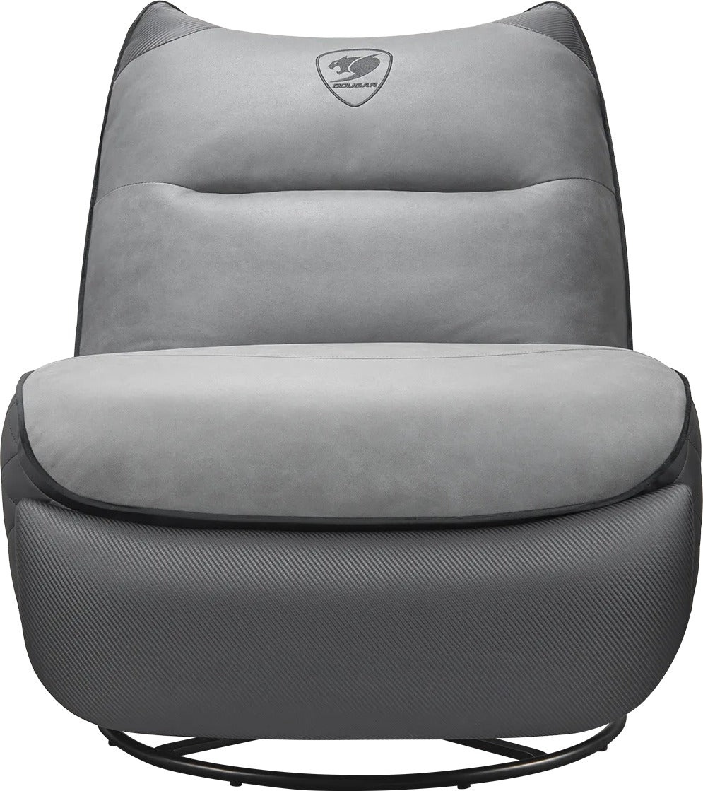 Sofa gaming Cougar Overlord Neo - inclinable, repose-pieds, rotation 360° (Gris) - vue 2