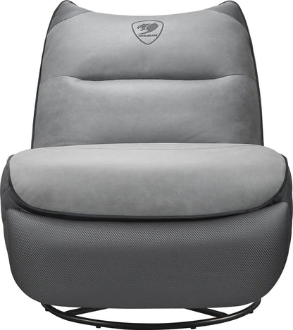 Sofa gaming Cougar Overlord Neo - inclinable, repose-pieds, rotation 360° (Gris) - vue 2