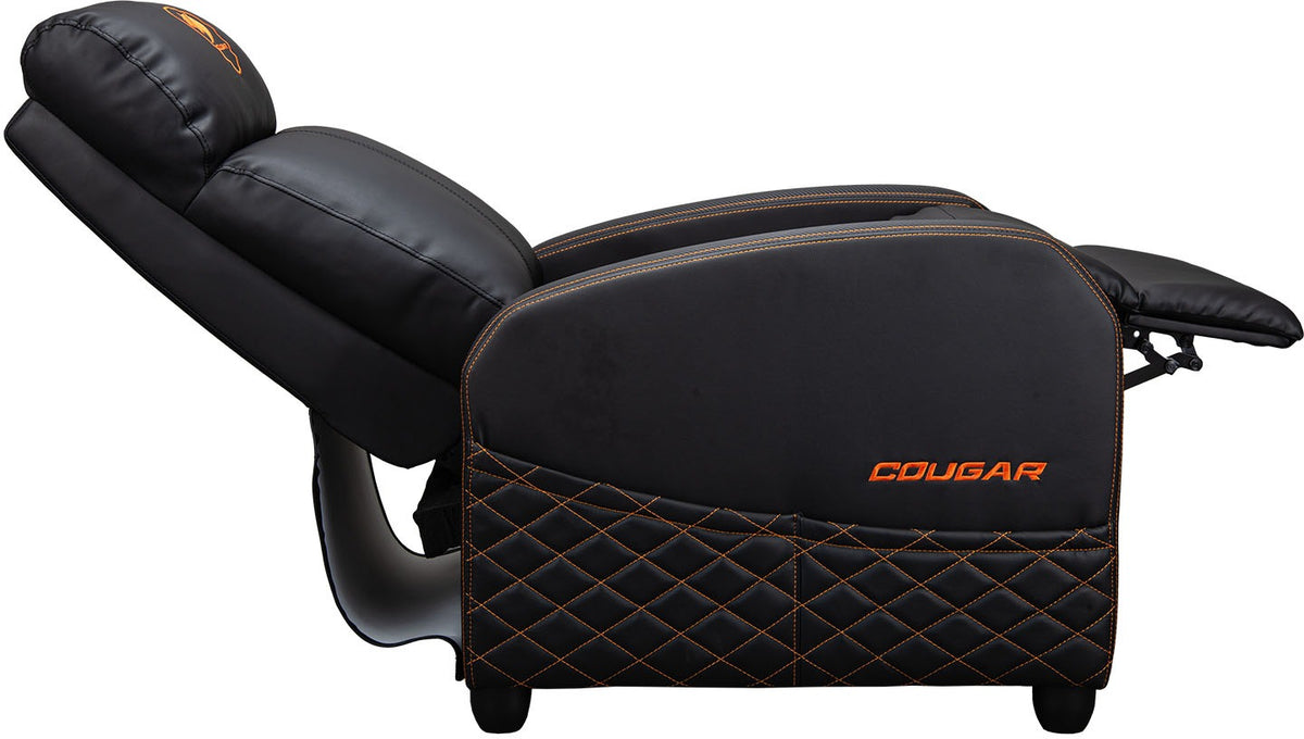 Sofa gaming Cougar Ranger Elite - inclinable, repose-pieds intégré - vue 4