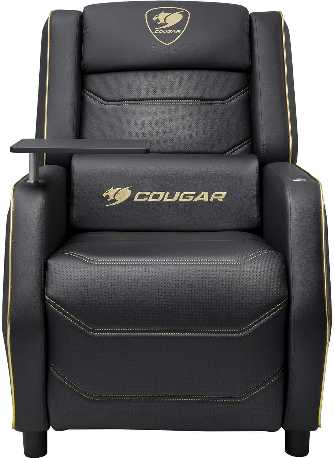 Sofa gaming Cougar Ranger Pro Royal - inclinable 160°, repose-pieds (Noir/Or) - vue 2