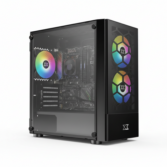DSGate PC Gamer M3 • AMD Ryzen 5 5600GT • Radeon Vega 7 Graphics • 16 Go RAM DDR4 • 512 Go SSD • Windows 11 • WiFi