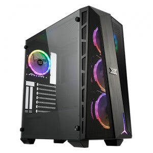 Boîtier Xigmatek Cyclops M ARGB - M-ATX vitré